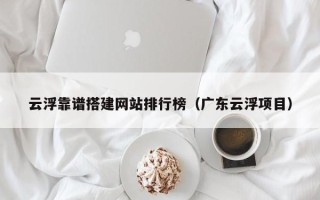万宁云浮靠谱搭建网站排行榜（广东云浮项目）